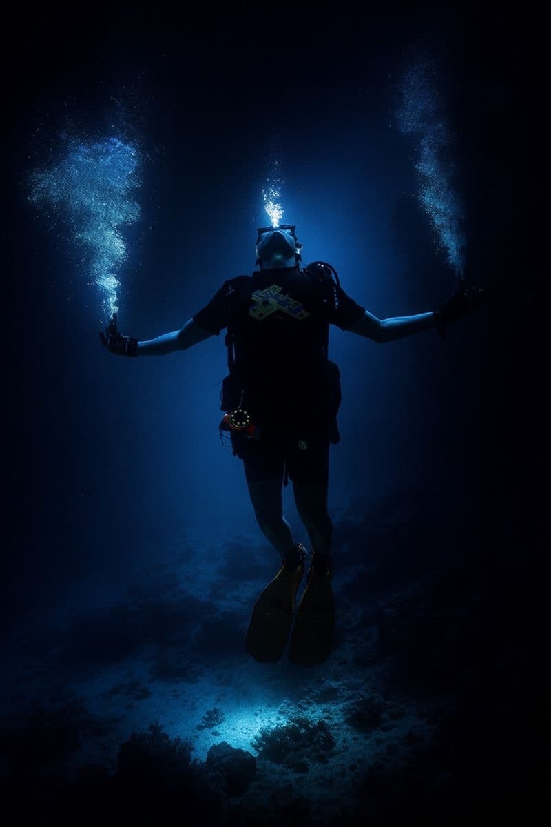 🌙 Night Diving Experience